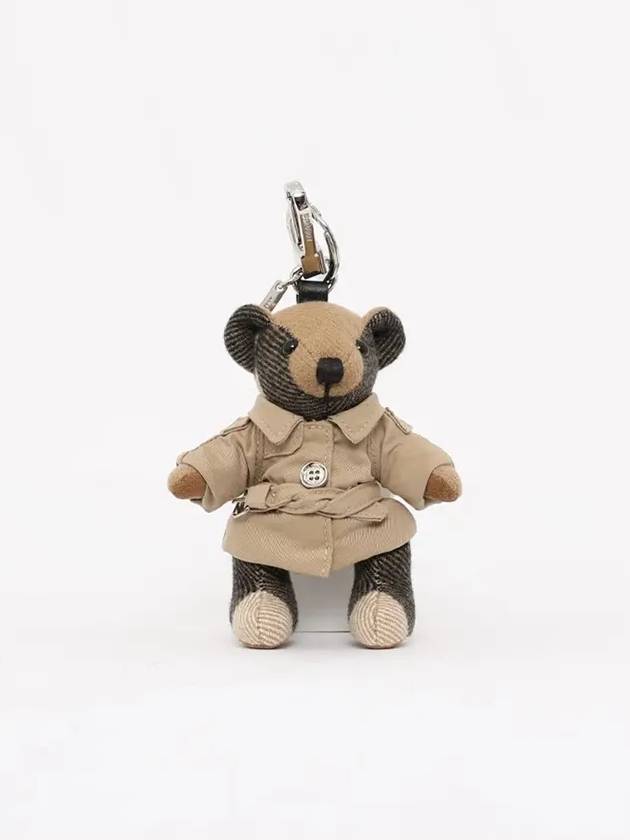 Thomas Bear Keychain Beige - BURBERRY - BALAAN 4