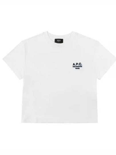 Boxy Rue Madame Short Sleeve T-Shirt White - A.P.C. - BALAAN 2