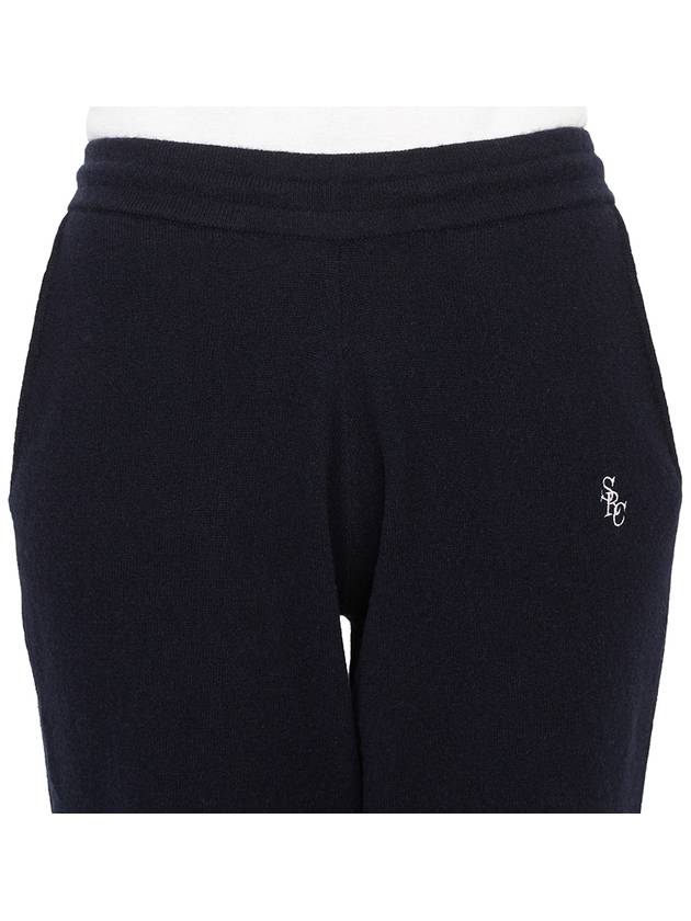 Training Cashmere Track Pants Navy - SPORTY & RICH - BALAAN 7