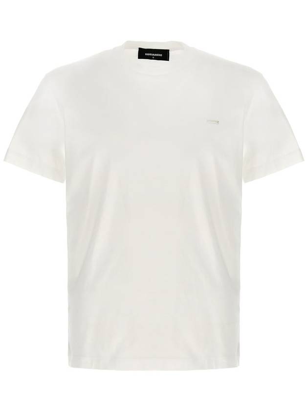 Short Sleeve T-Shirt S74GD1253S24662100 White - DSQUARED2 - BALAAN 2