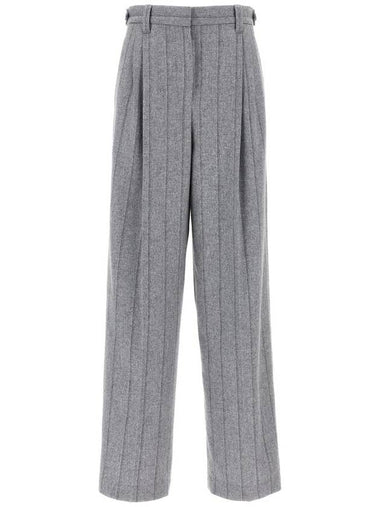 Brunello Cucinelli Pinstripe Pants - BRUNELLO CUCINELLI - BALAAN 1