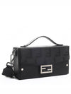 Baguette Soft Trunk Cross Bag Black - FENDI - BALAAN 5