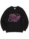 Allbit Star Sweatshirt Black - POLYGRAM - BALAAN 1