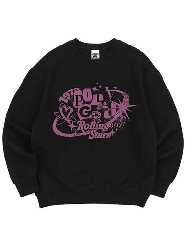 Allbit Star Sweatshirt Black - POLYGRAM - BALAAN 1