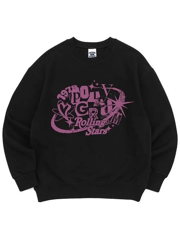 Allbit Star Sweatshirt Black - POLYGRAM - BALAAN 5