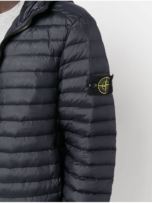 Loom Woven Chambers R-Nylon Down-TC Packable Jacket Black - STONE ISLAND - BALAAN 5