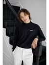 Men s Mock Neck Long Sleeve Black - GOXO - BALAAN 3