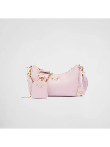 Re-Edition 2005 Saffiano Leather Shoulder Bag Pink - PRADA - BALAAN 1