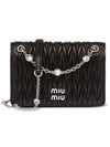 Materasse Nappa Leather Mini Bag Black - MIU MIU - BALAAN 2