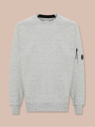 Diagonal Raised Fleece Lens Sweatshirt Grey - CP COMPANY - BALAAN 2