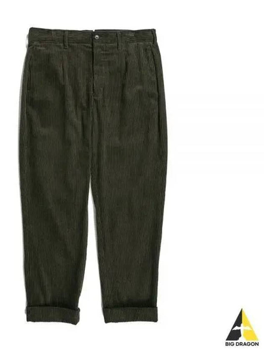 Andover Pant C Olive Cotton 4 5W Corduroy 23F1F001 NQ271 SD018 Pants - ENGINEERED GARMENTS - BALAAN 1