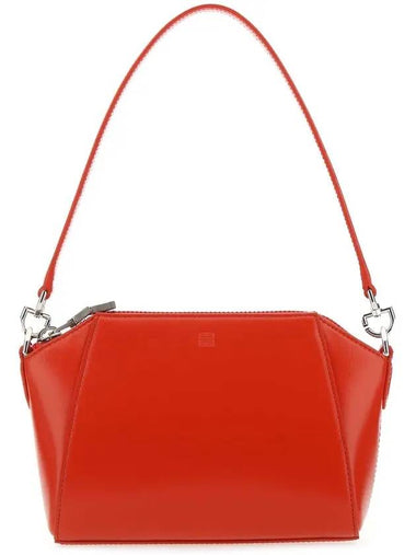 Antigona Smooth Leather Small Shoulder Bag Red - GIVENCHY - BALAAN 1