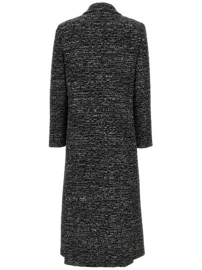 Alberta Ferretti Long Bouclé Coat - ALBERTA FERRETTI - BALAAN 2