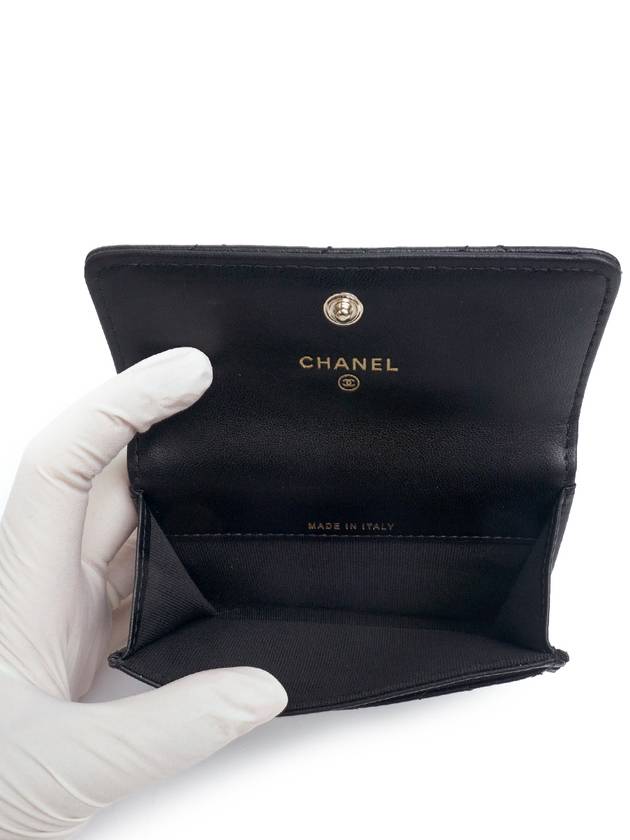 Card wallet snap CC JEWELS black full set - CHANEL - BALAAN 7