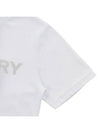 Kids Logo Short Sleeve T-Shirt White - BURBERRY - BALAAN 5