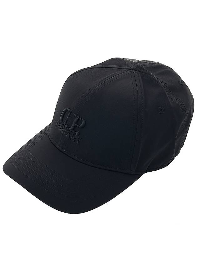 Logo Ball Cap Black - CP COMPANY - BALAAN 11