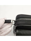 Re-Nylon Saffiano Leather Shoulder Bag Black - PRADA - BALAAN 8
