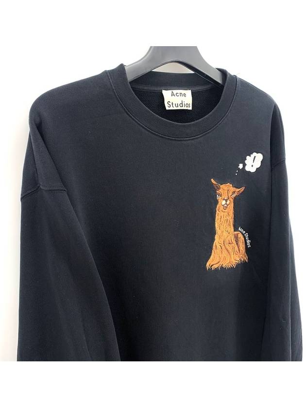 llama sweatshirt - ACNE STUDIOS - BALAAN 3