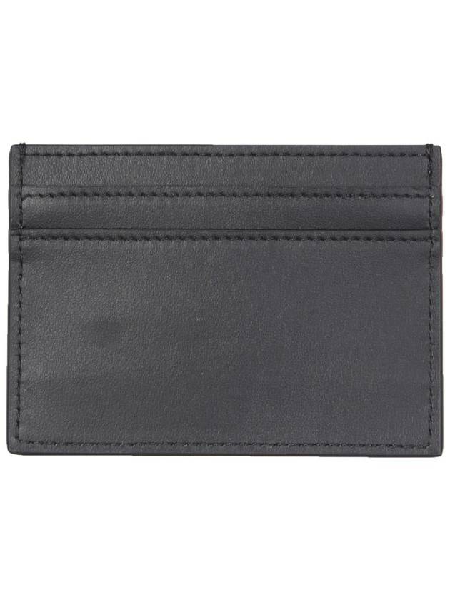 Couture Logo Card Wallet Black - MOSCHINO - BALAAN 3