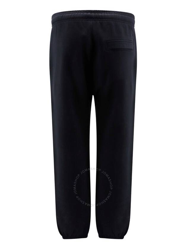 Straight Pants CMCH024F23FLE0021001 Black - MARCELO BURLON - BALAAN 3