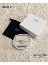 Triomphe Small Shiny Calfskin Cross Bag White - CELINE - BALAAN 6