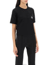 Roma Pocket Short Sleeve T-Shirt Black - FENDI - BALAAN 2