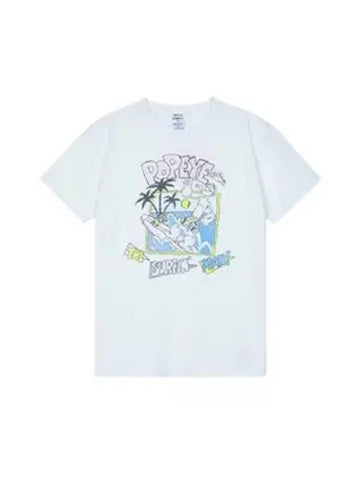 Washed Sky Short Sleeve T-Shirt White - WILD DONKEY - BALAAN 1