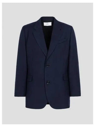 Two button jacket night blue domestic product GM0023081468069 - AMI - BALAAN 1