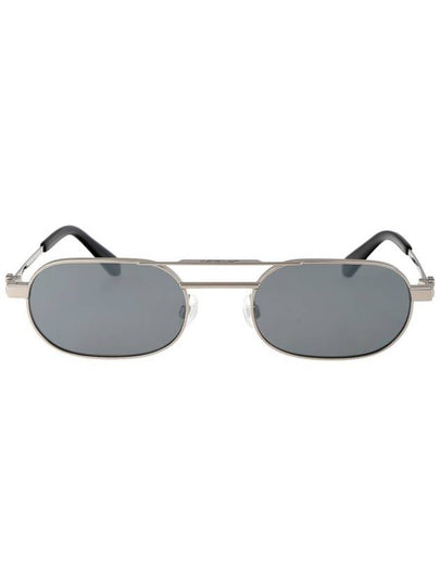 Bayden oval frame sunglasses OERI123S24MET0017272 - OFF WHITE - BALAAN 2