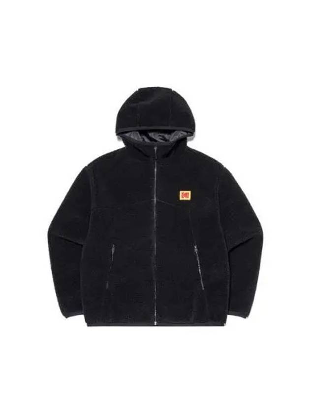 KODAK Apparel Essential Fleece Hooded Jacket BLACK - KODO - BALAAN 1