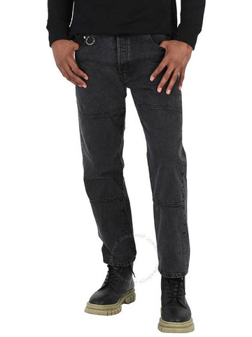 Etudes Men's Black District Washed Denim Corner Jeans, Brand Size 50 (US Size 40) - ETUDES - BALAAN 1