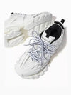 Women's White Black Track Sneakers 542436 W3AC1 9010 - BALENCIAGA - BALAAN 4