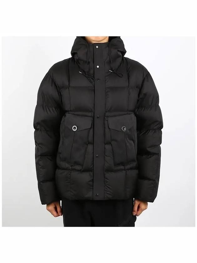 Tempest Combo Down Jacket Black - TEN C - BALAAN 3