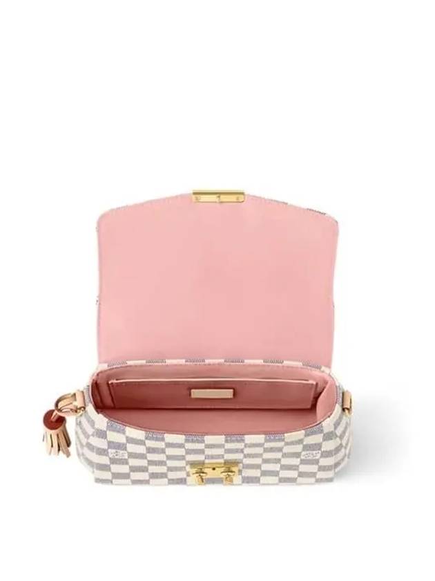 Croisette Damier Azur Cross Bag Cream - LOUIS VUITTON - BALAAN 6