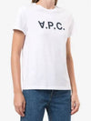 VPC Logo Short Sleeve T-Shirt White - A.P.C. - BALAAN 4