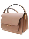 Saffiano Trunk Medium Shoulder Bag Beige - MARNI - BALAAN 3