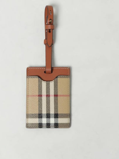 Check Luggage Tag Beige - BURBERRY - BALAAN 2