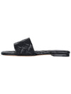 Flat Amy Mule Black - BOTTEGA VENETA - BALAAN 4