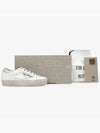 Hi Star White Metallic Silver Heel Tab Sneakers - GOLDEN GOOSE - BALAAN 5