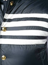 Men's Matte Diagonal Nylon Down Padded Vest Navy - THOM BROWNE - BALAAN 5