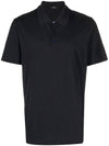 Bronn Cotton Short Sleeve Polo Shirt Navy - THEORY - BALAAN 2