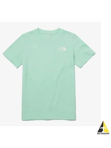 The North Face KIDS Venture Short Sleeve Round Tee NT7UP04T PSG - THE NORTH FACE - BALAAN 1