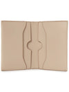 Folded Leather Card Wallet Taupe Beige - ACNE STUDIOS - BALAAN 5