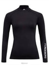 Asa Soft Compression High Neck Long Sleeve T-Shirt Black - J.LINDEBERG - BALAAN 6