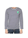 Striped Long Sleeve T-Shirt AT052 051 - COMME DES GARCONS - BALAAN 4