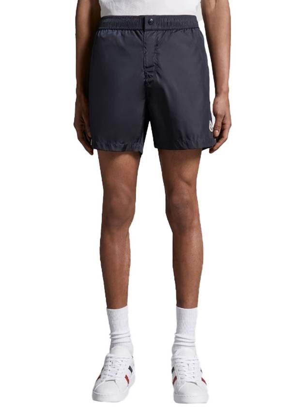 Swim Shorts Night Blue - MONCLER - BALAAN 4