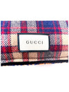 Floral jacquard tartan check cushion M0010835798 - GUCCI - BALAAN 8