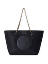 Ella Chain Tote Bag Black - TORY BURCH - BALAAN 2