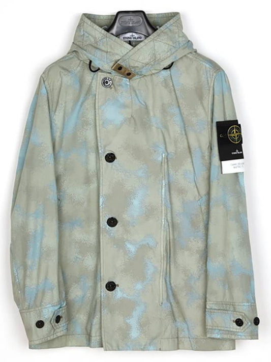 Wappen Patch Devore Watro TC Camo Print Hooded Jacket - STONE ISLAND - BALAAN 2