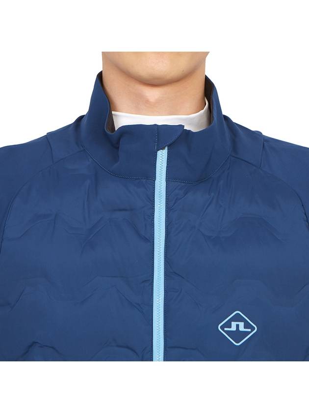 Dexter Hybrid Padded Vest Estate Blue - J.LINDEBERG - BALAAN 8